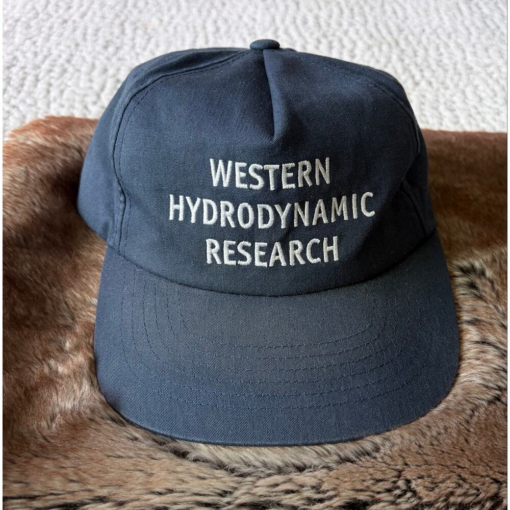 Western Hydrodynamic Research Baseball Hat Navy Blue
